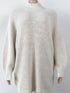 'Indira' Dropped Shoulder Sweater Dress - Celes Fashion